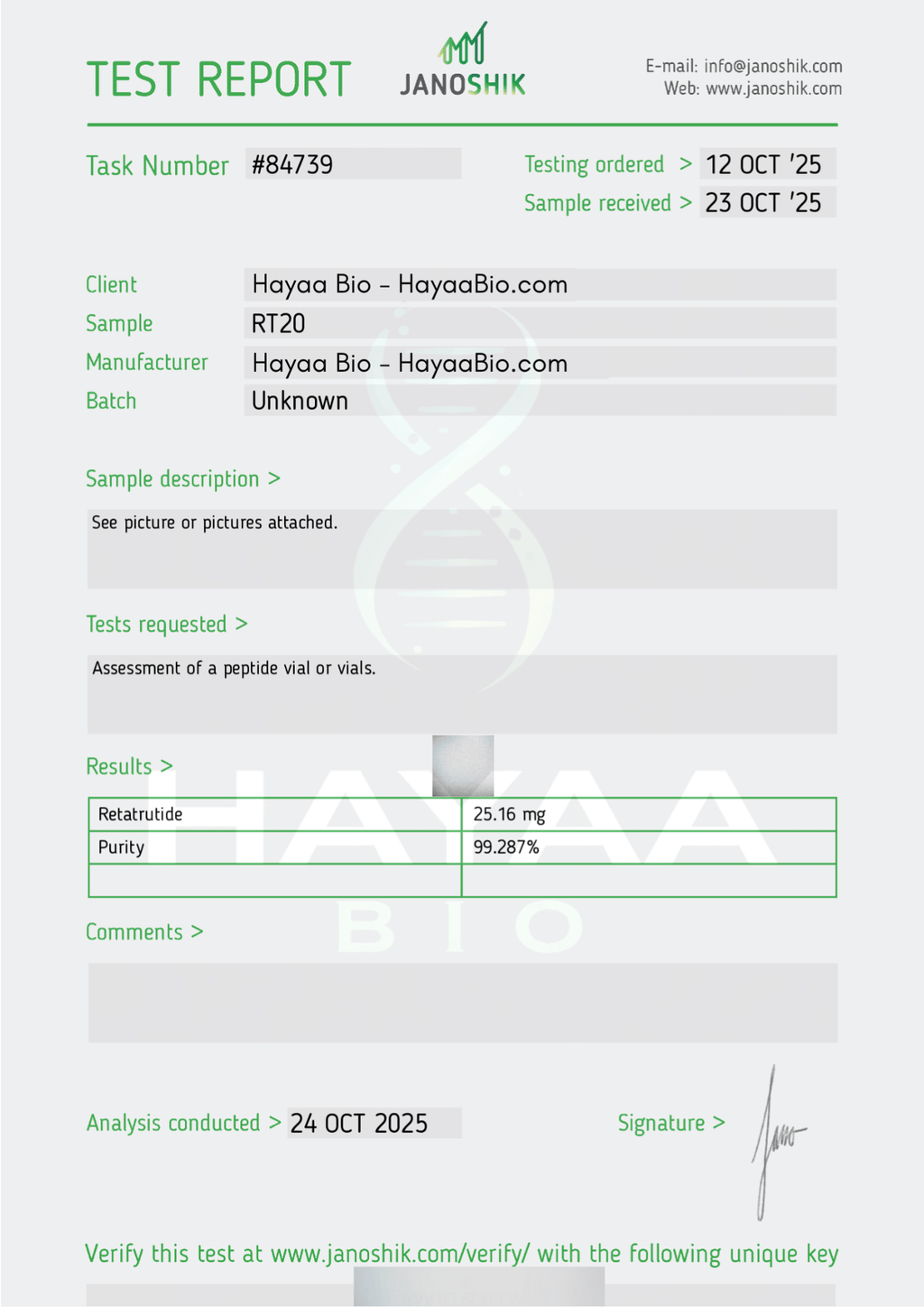 Retatrutide - Hayaa Bio